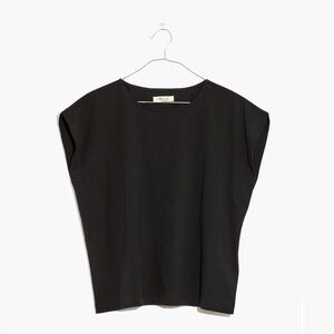 Madewell Shoulder Tee True Black XXS